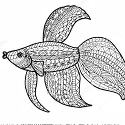 Mandala zum ausdrucken fisch Malvorlagen Fische