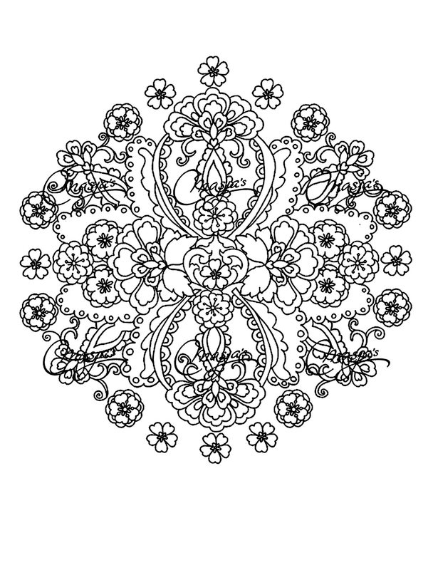 Blumen Ausmalbilder zum Ausdrucken 41