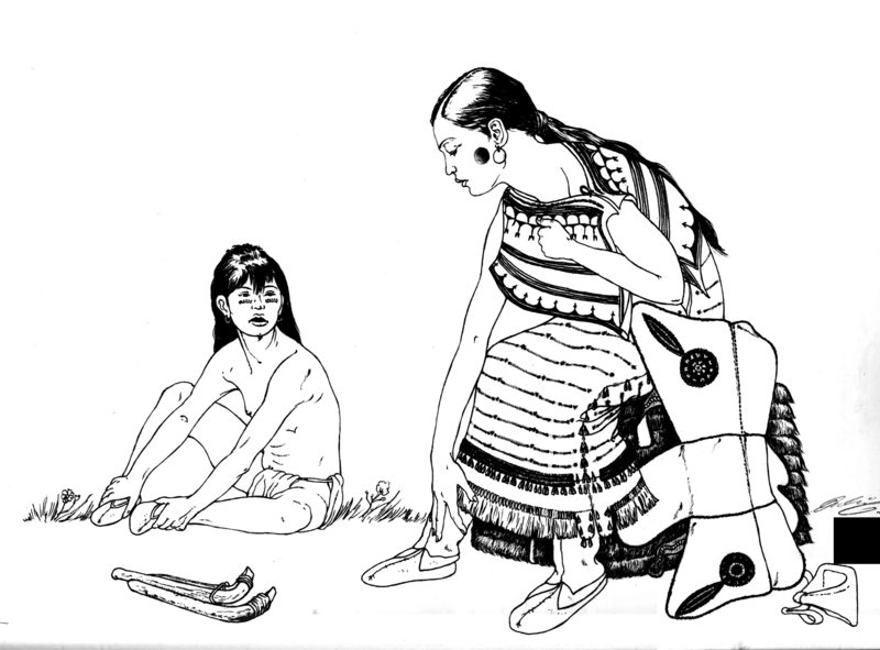 Indianer Ausmalbilder für Erwachsene zum Ausdrucken 8