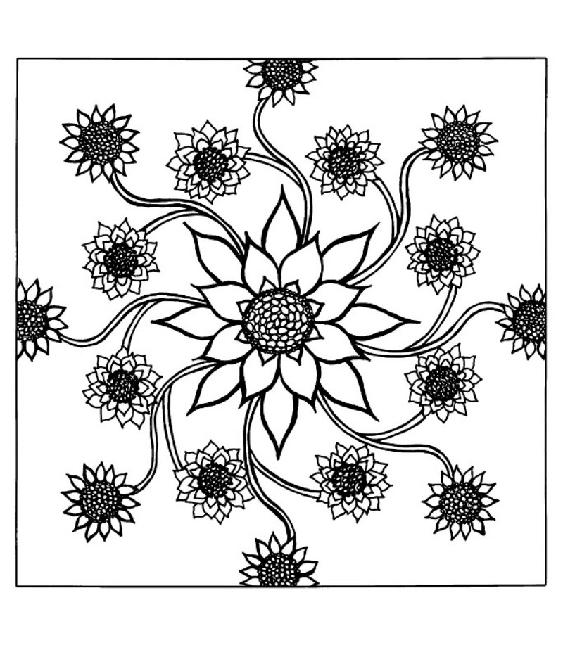 Mandala Ausmalbilder für Erwachsene zum Ausdrucken 22