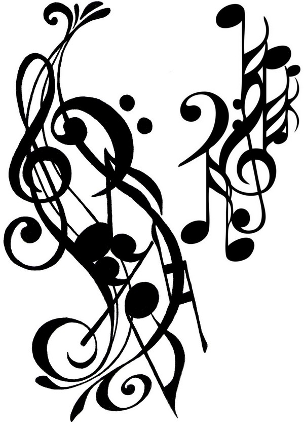 Musik Ausmalbilder zum Ausdrucken 15